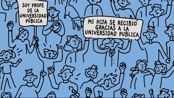 Convocatoria de la UNCuyo a la marcha federal universitaria en Mendoza. Video: UNCuyo