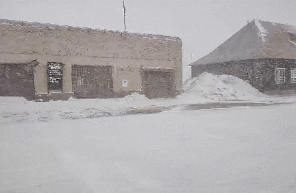 Los Andes | Penitentes con nieve. Captura: X
