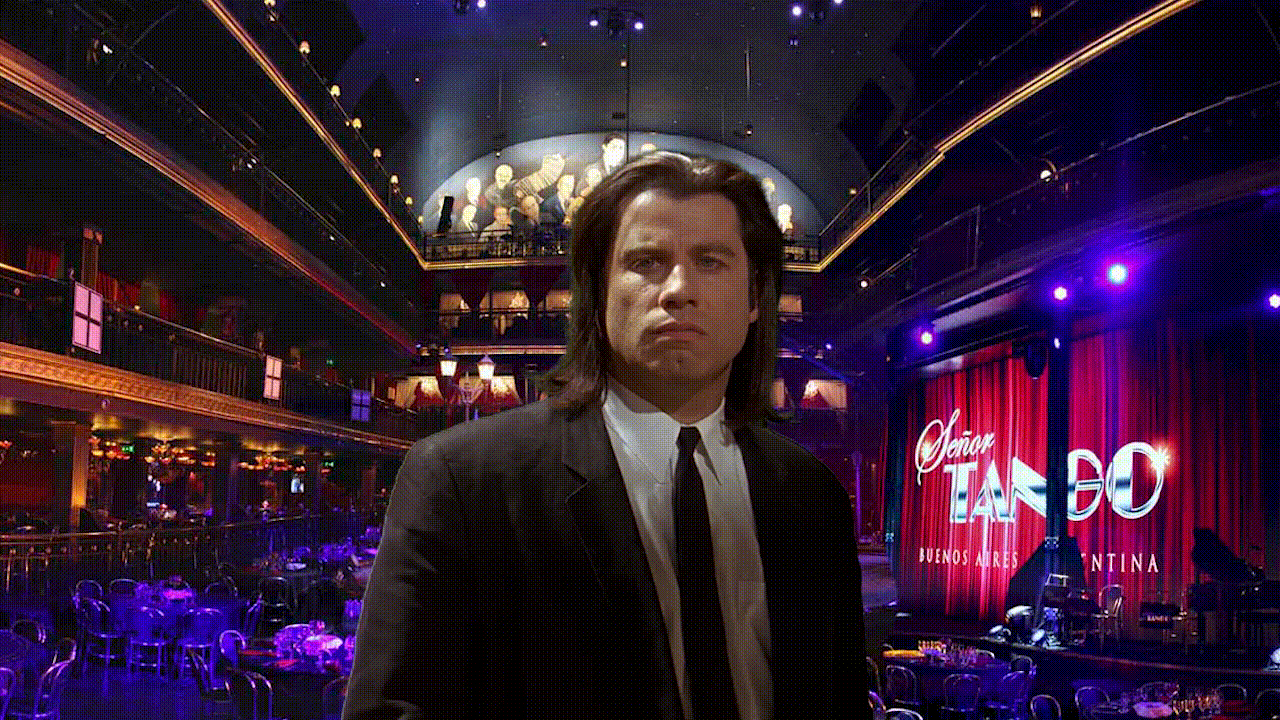 John Travolta visitó una tanguería en Buenos Aires junto a su familia. Imagen ilustrativa: Señor Tango / Los Andes