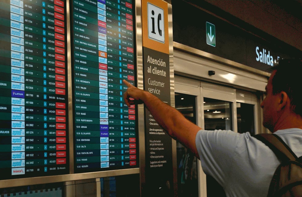 El paro general de la CGT afectará vuelos de Aerolíneas Argentinas y JetSmart mientras qye Flybondi movió su operación a Ezeiza.