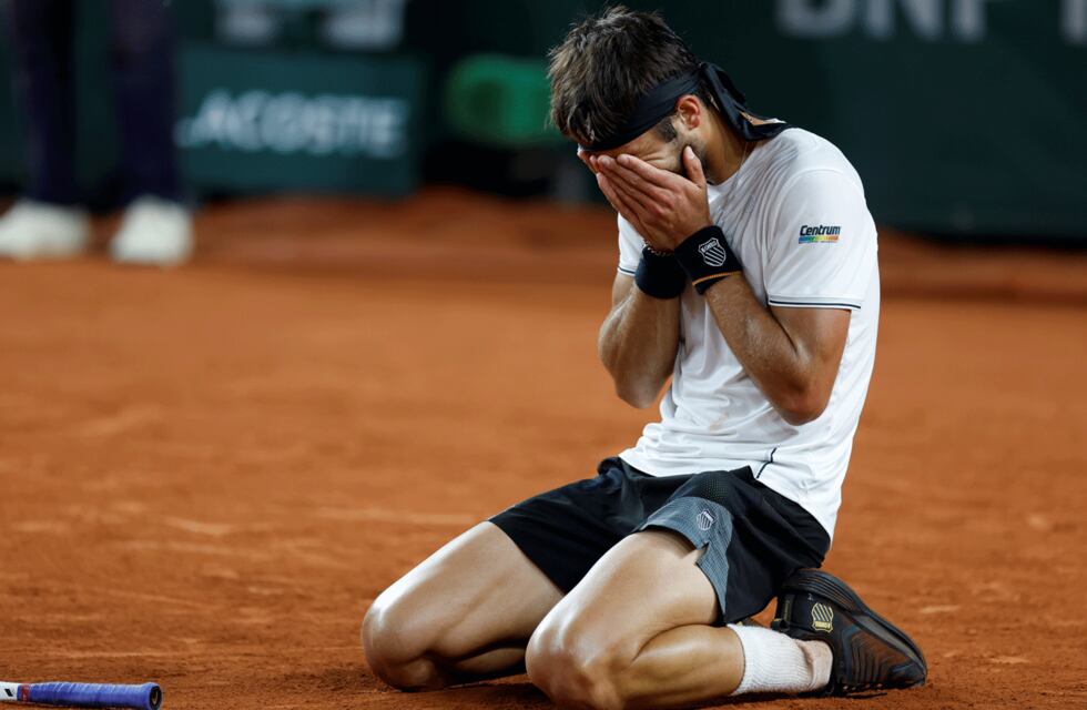 Tomás Etcheverry se despidió del ATP de tenis de la ciudad de Estocolmo