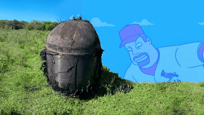 Removieron la chatarra espacial hallada en un campo de Chaco.