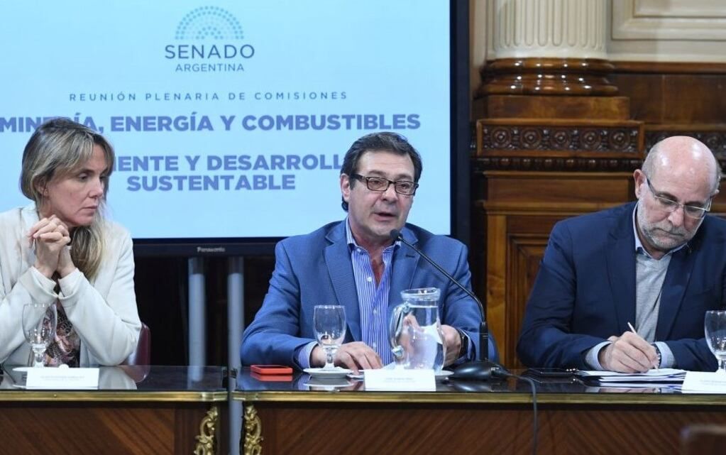 Rubén Uñac preside en la Cámara de Senadores la Comisión de Minería. En ese rol, encabezó el debate por un tema clave para darle sustentabilidad y seguridad a la actividad: el proceso de cierre de mina.