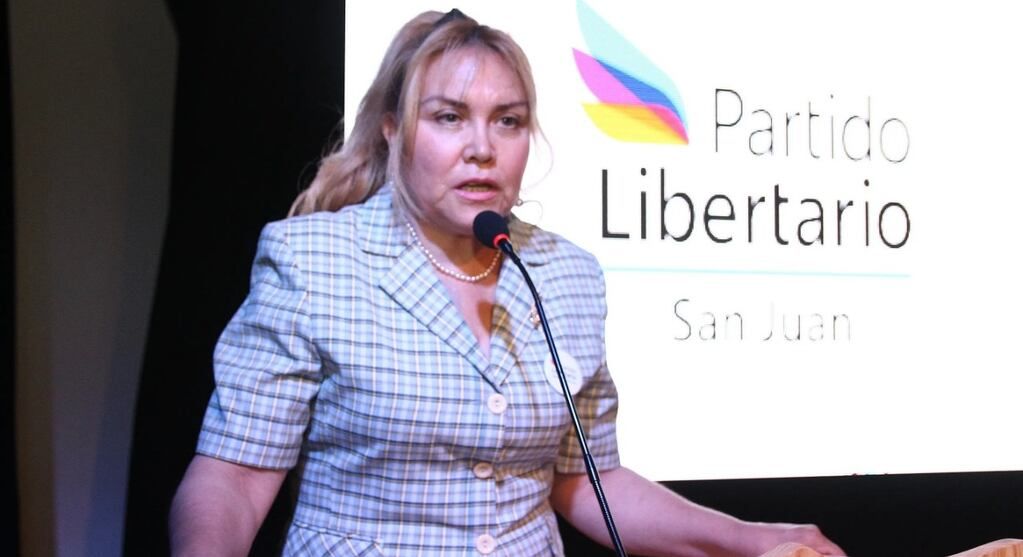 Yolanda Agüero es la candidata de Milei en San Juan.