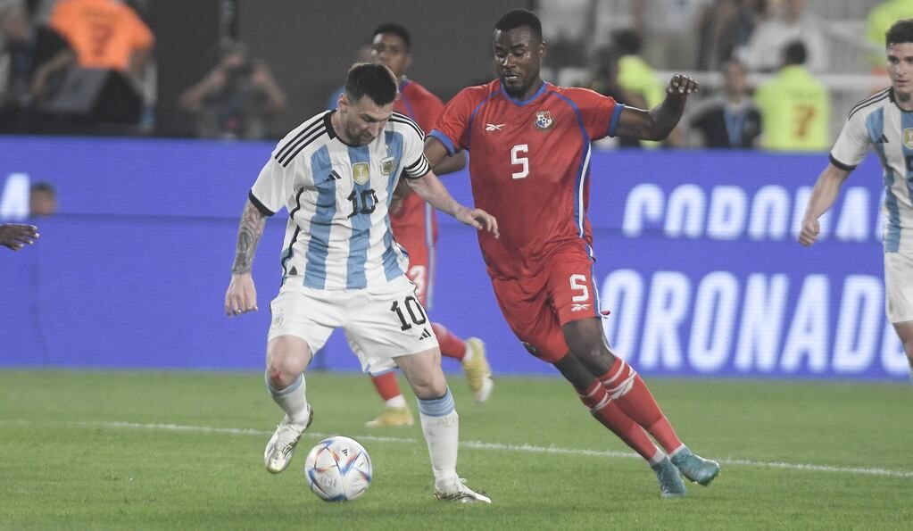 Argentina frente a Panamá.