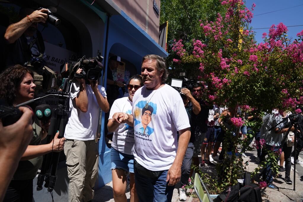 Ramón Dupuy, abuelo de Lucio, acompañó a la familia Báez Sosa (Foto: Clarín)