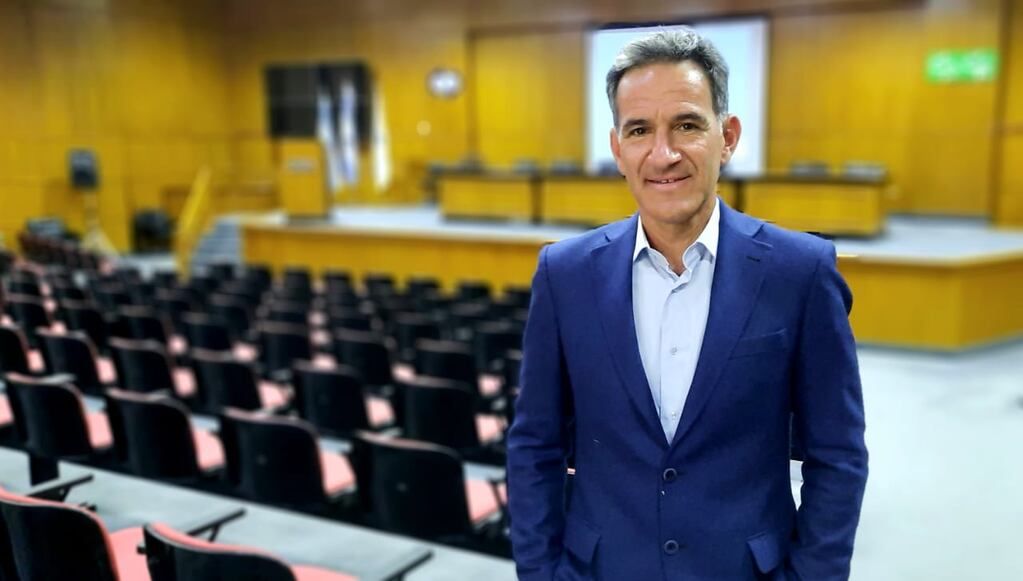 Fabián Rodríguez, presidente del Consejo Profesional de Ciencias Económicas de San Juan,