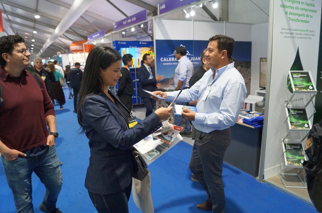 La Expomin en Santiago de Chile.