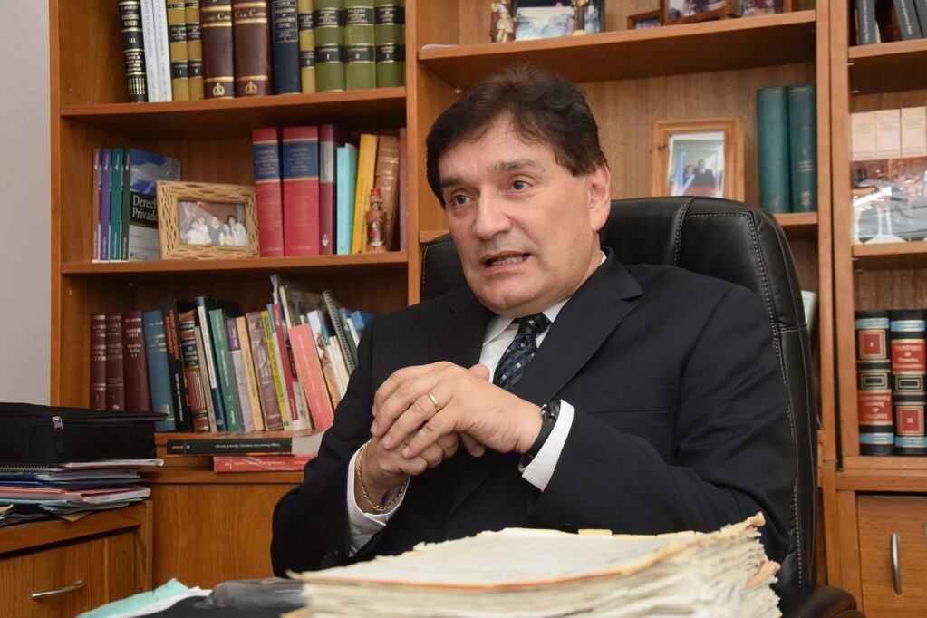 El miembro de la Corte, Daniel Olivares Yapur.