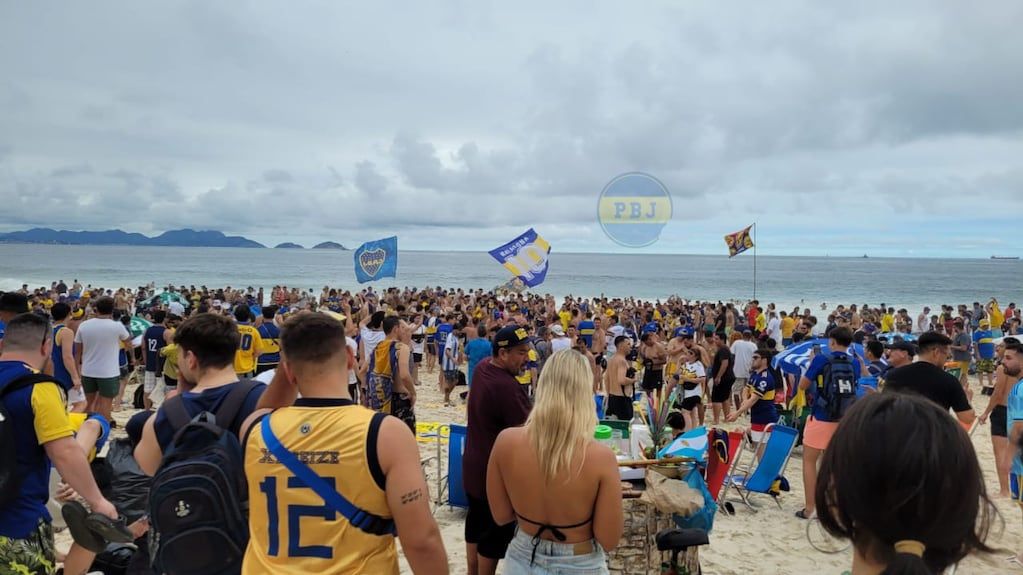 Se esperan más de 100 mil hinchas de Boca en Río de Janeiro. / Gentileza.