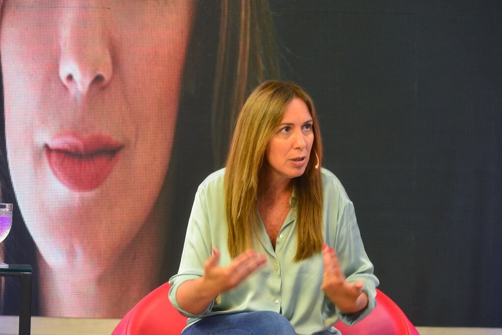 La diputada nacional María Eugenia Vidal ,
