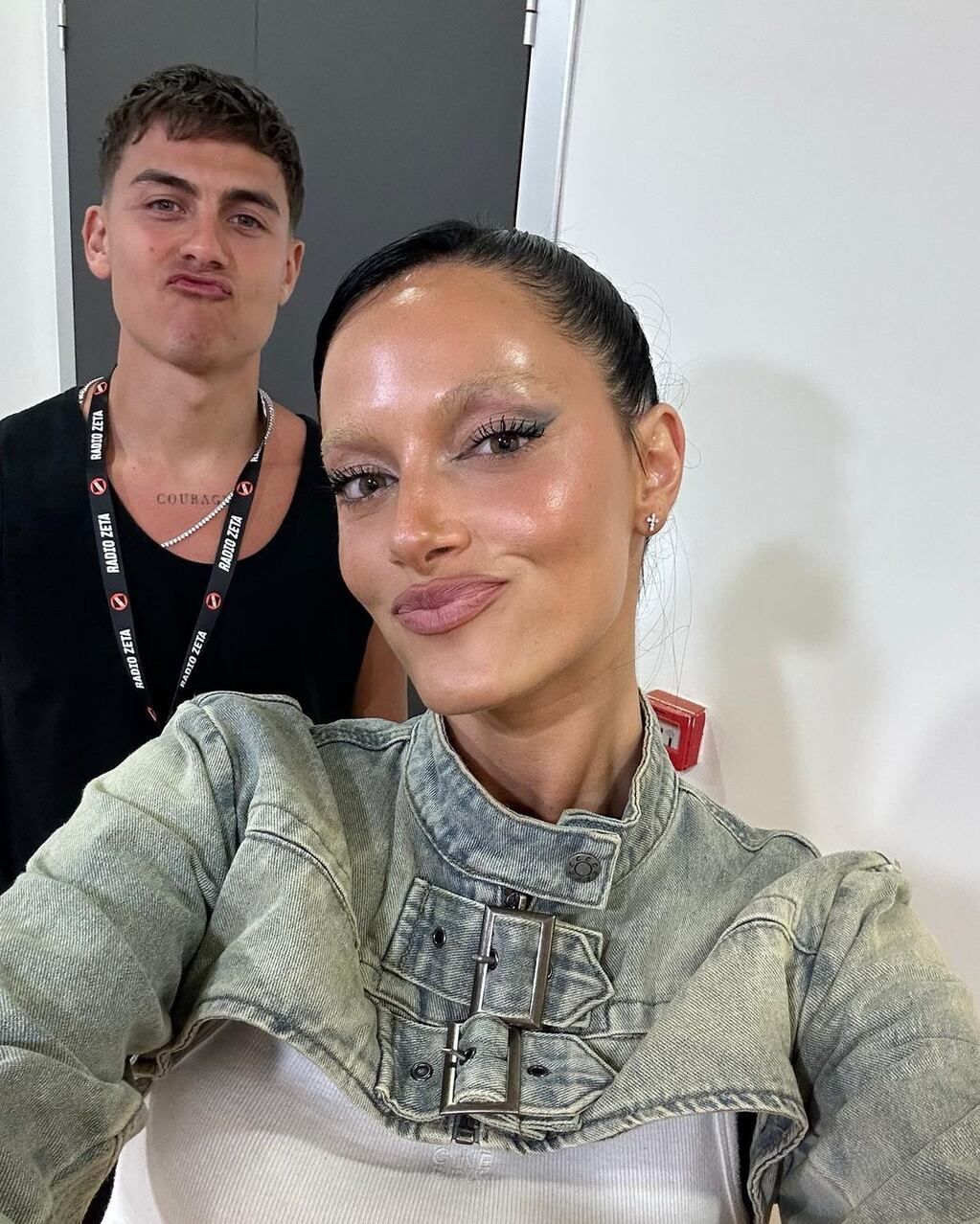 Oriana Sabatini y su novio Paulo Dybala