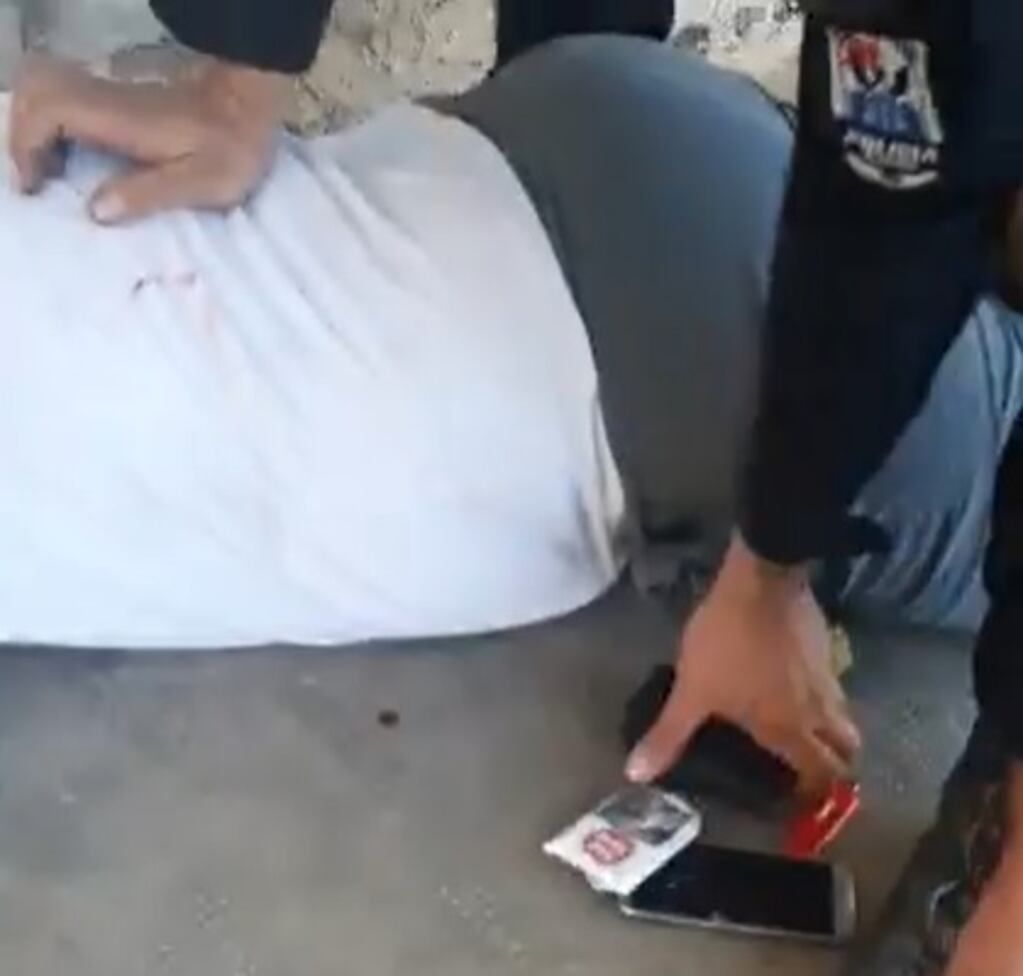 El delincuente tenía en su poder el teléfono robado