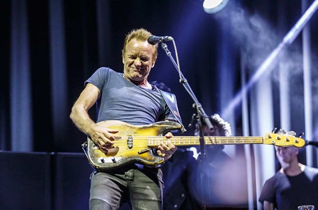 La última vez que Sting tocó en Argentina fue en el 2017.
