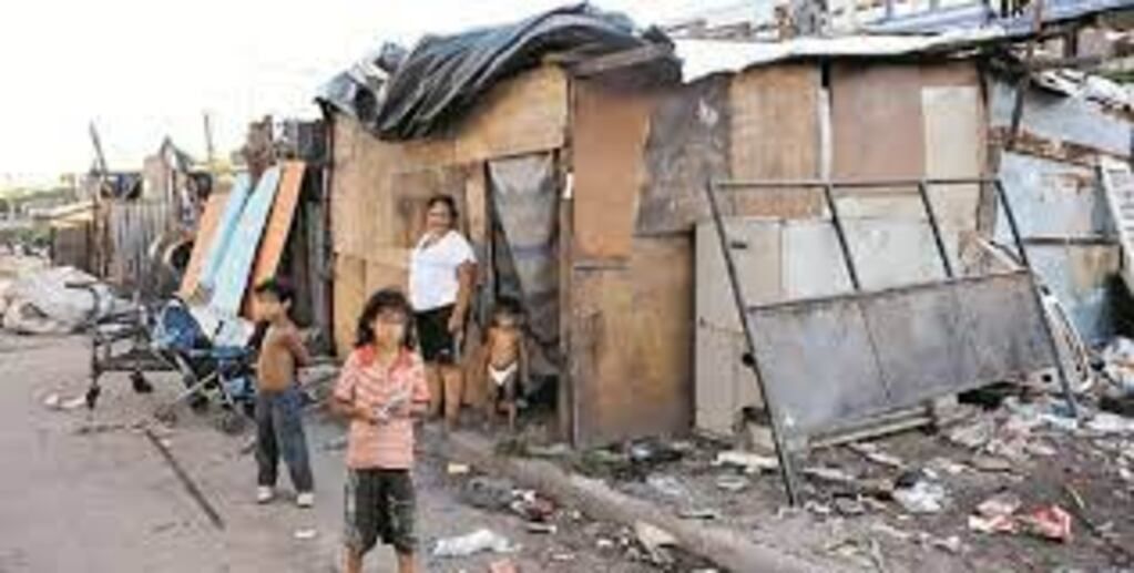 Pobreza infantil en Concordia.