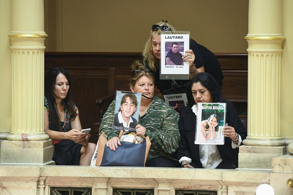 Sesión en el Senado de la Nación