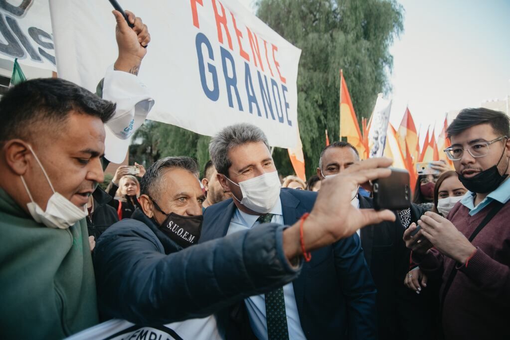 El gobernador de San Juan, Sergio Uñac, durante la apertura de un nuevo periodo de sesiones ordinarias en la Legislatura provincial.