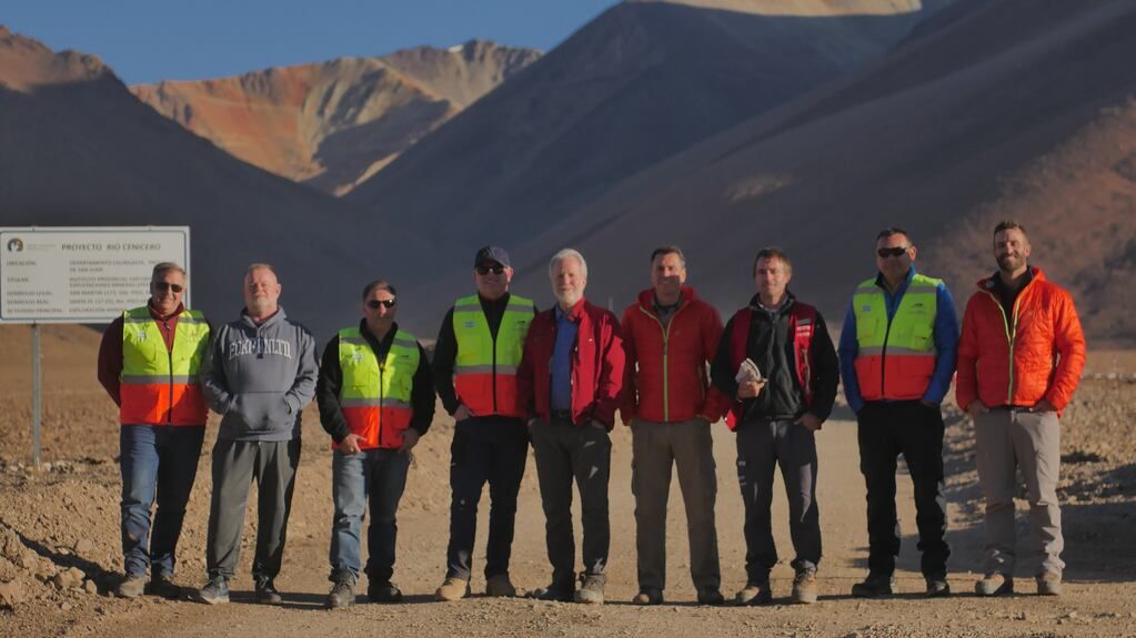 Los Azules fue visitado recientemente por un grupo de accionistas