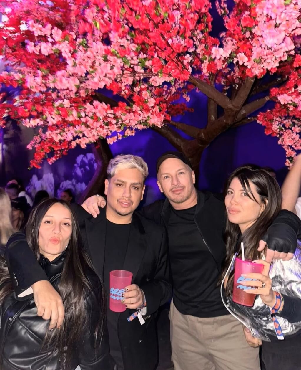 Wanda Nara en la fiesta Bresh. Foto: Instagram