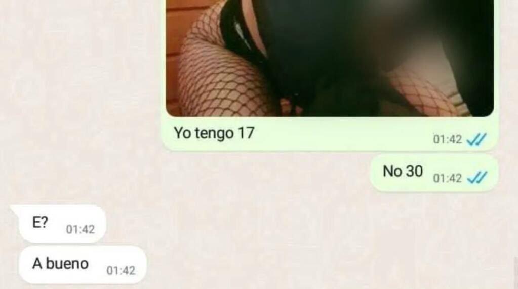 La persona mintió acerca de su edad y lo extorsionó con una posible denuncia por grooming. Foto: TN