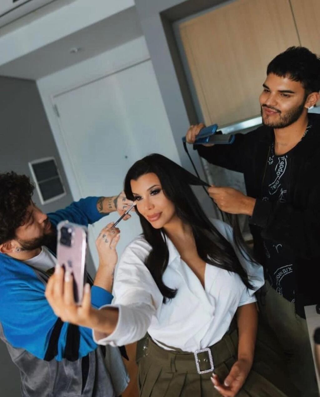 La última sesiónde Charlotte Caniggia.