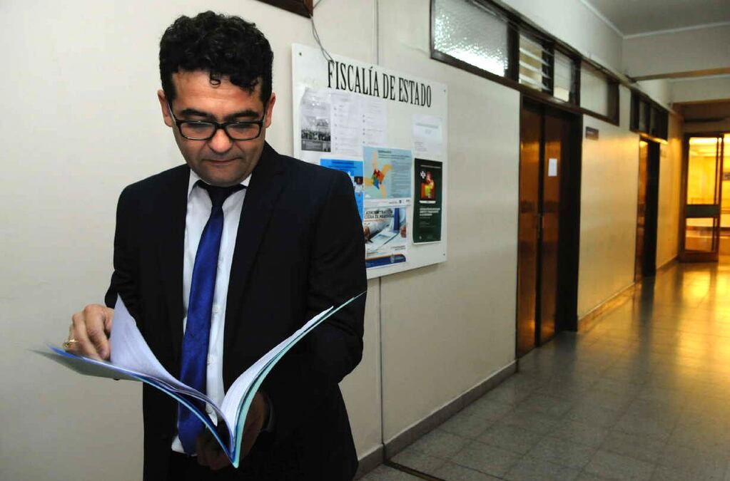 Alfredo Aciar, cuando se desempeñaba como subsecretario de Agricultura durante el gobierno de Cornejo.