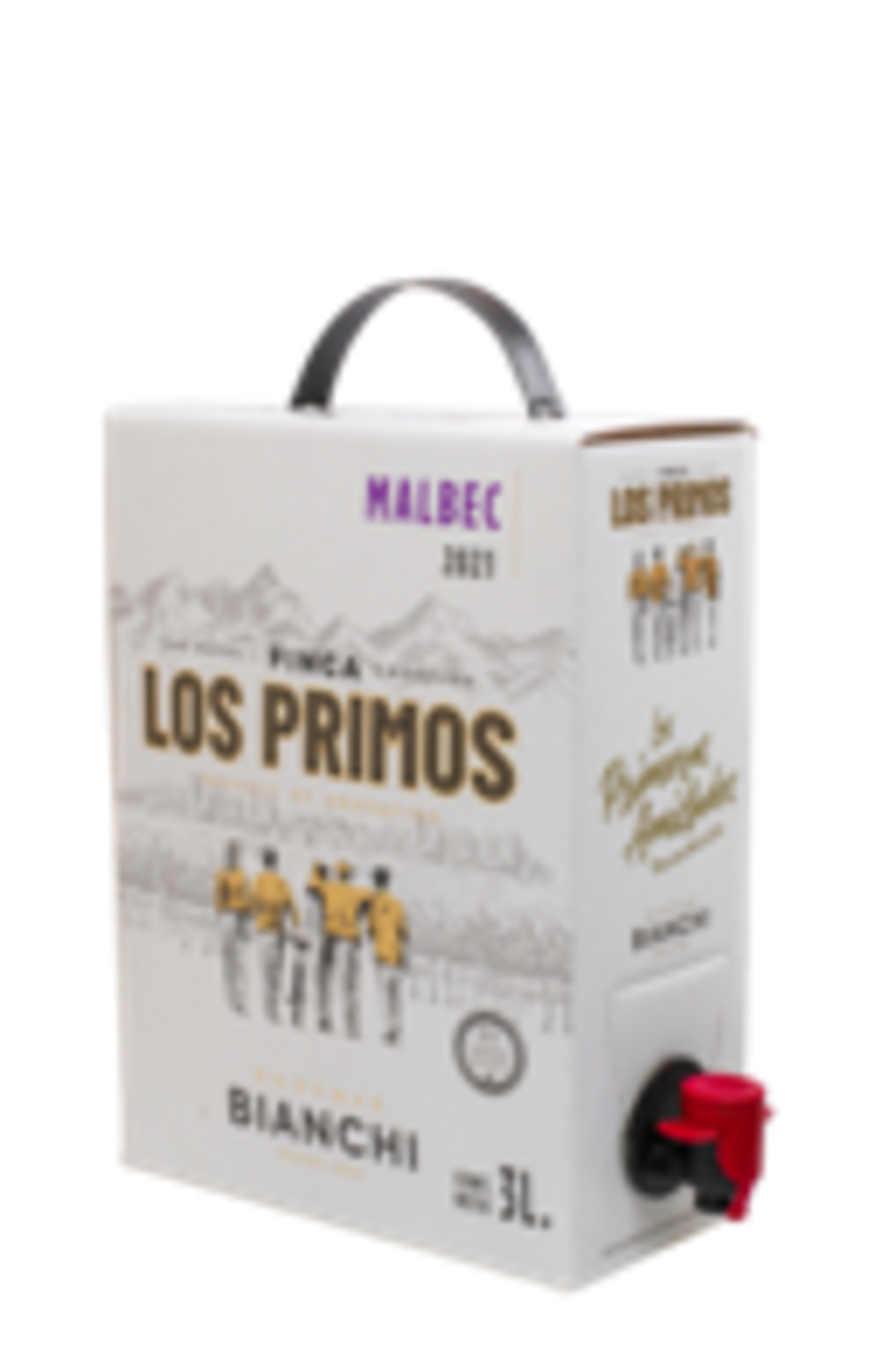 Los Primos bag in box.