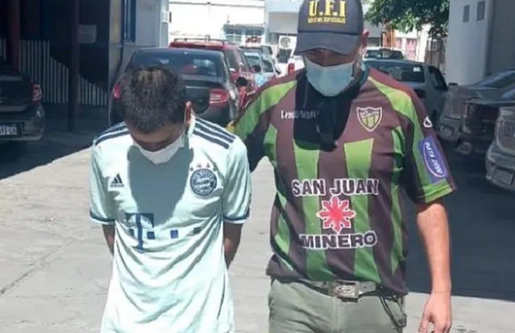 "El Pelado" Rodríguez (24) está detenido por el femicidio de su prima Yoselí Rodríguez (11) - Gentileza / Diario de Cuyo 