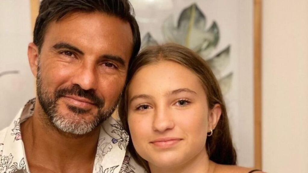 Indiana Cubero, la hija de Fabián Cubero y Nicole Neumann, habría elegido vivir con su padre. 