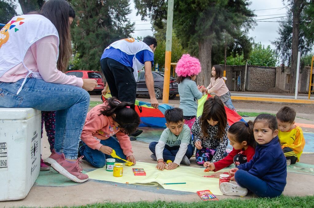 Operativo de salud en el Barrio Bustelo de Santa Lucía.