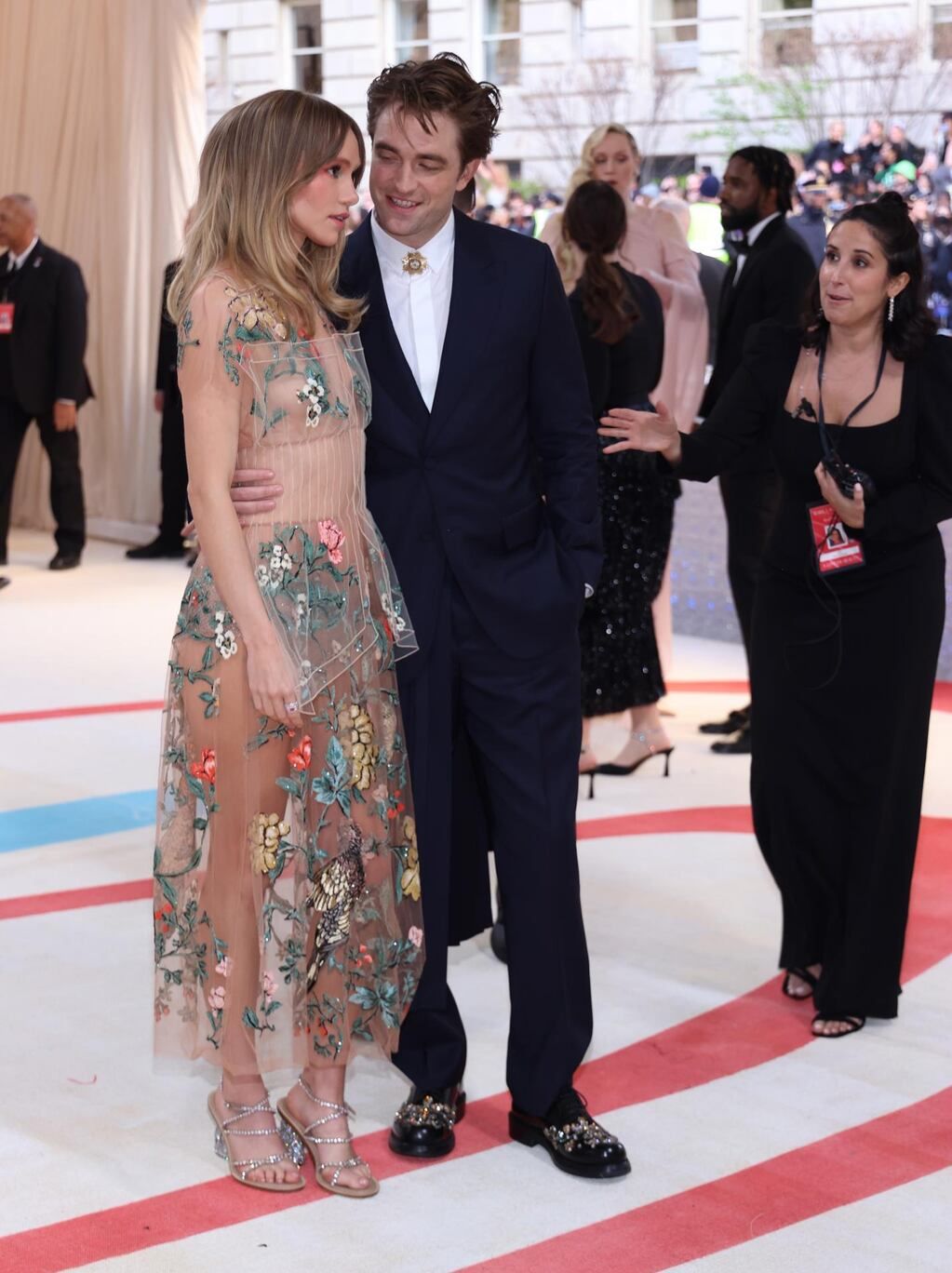 En la alfombra para la Met Gala 2023, el evento benéfico anual del Instituto de Vestuario del Museo Metropolitano de Arte, en Nueva York.