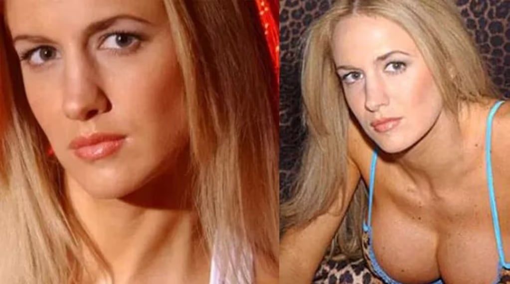 Luciana Salazar a los 20 años.