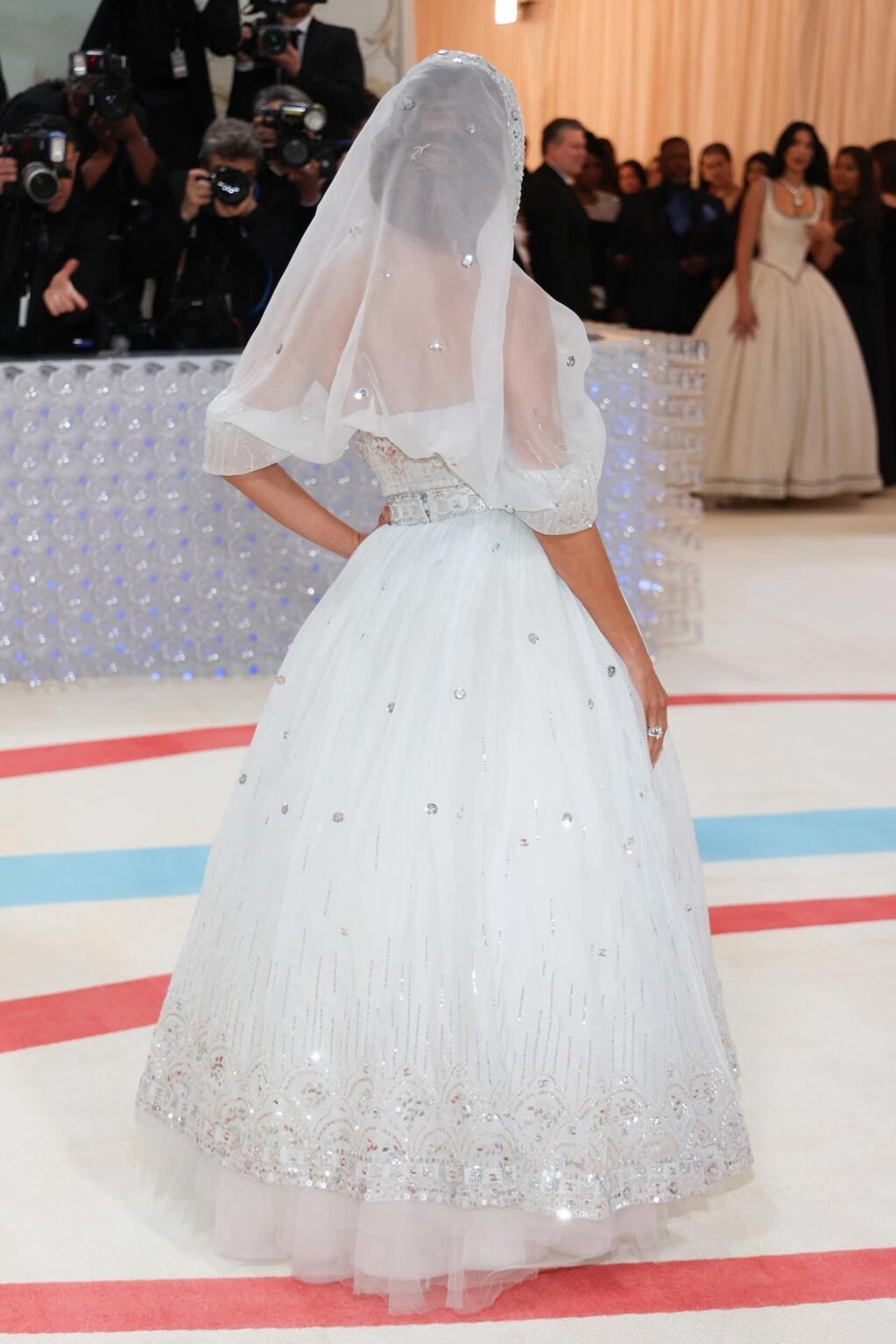 Penélope Cruz en la alfombra para la Met Gala 2023, el evento benéfico anual del Instituto de Vestuario del Museo Metropolitano de Arte, en Nueva York.