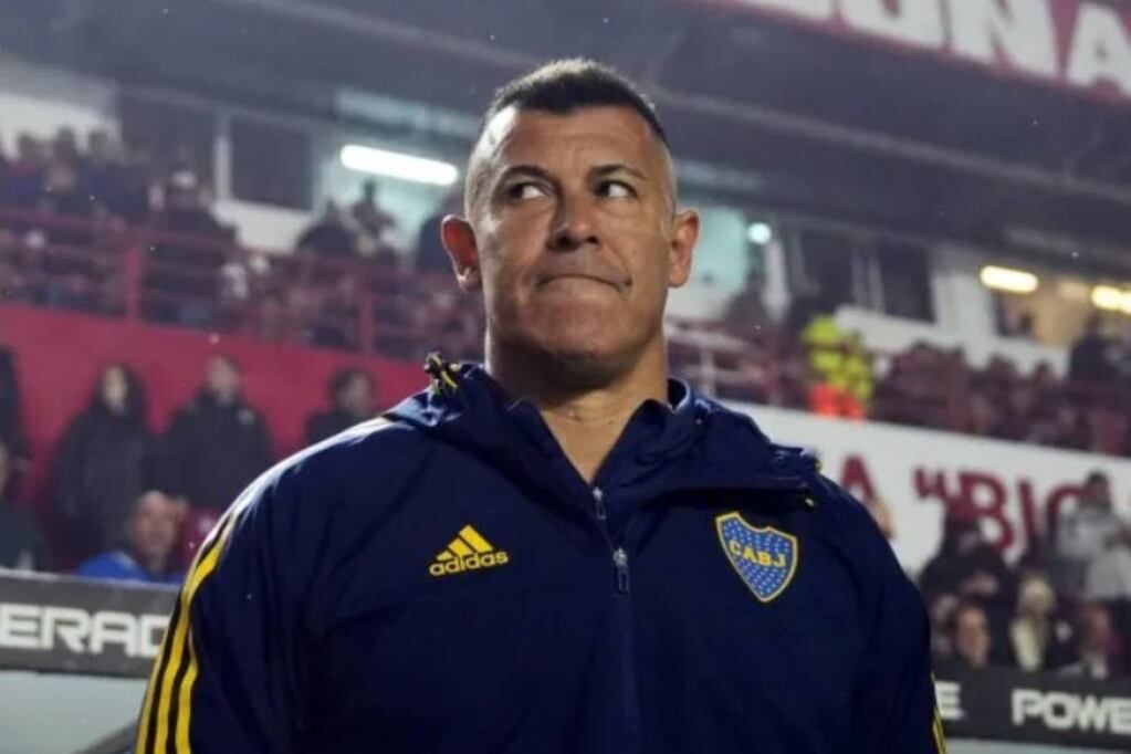 Jorge Almirón, DT de Boca. 