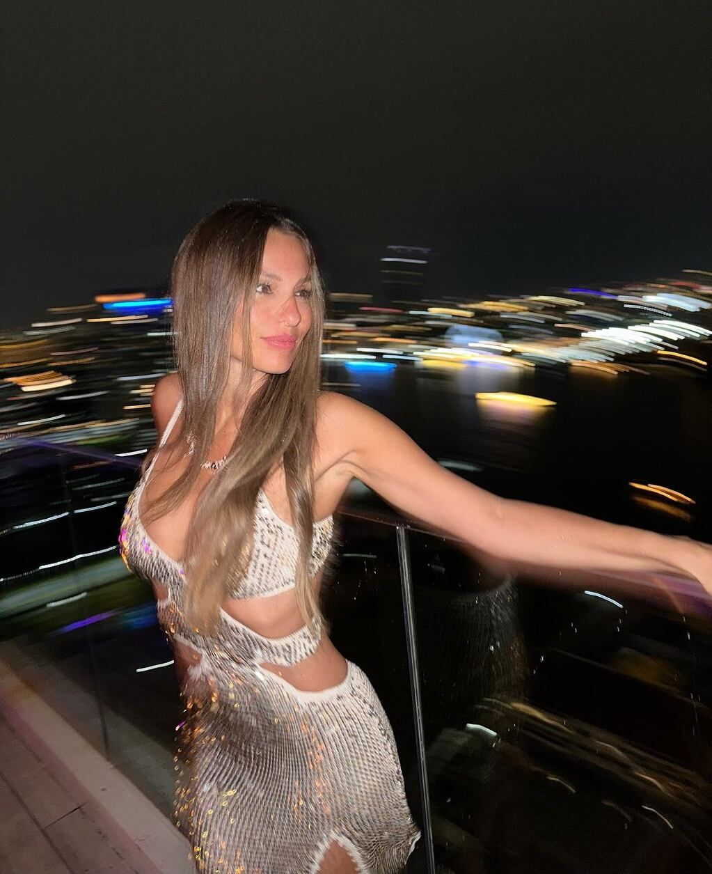 La modelo lució más bella que nunca.