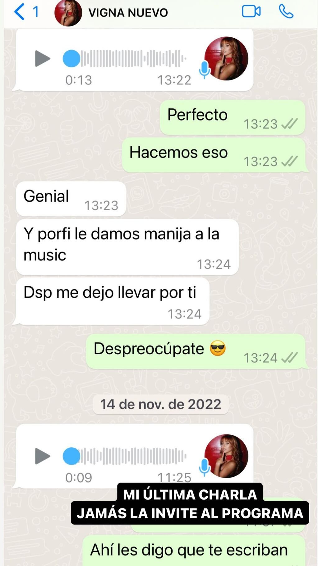 Las fuertes historias de Ángel de Brito en redes