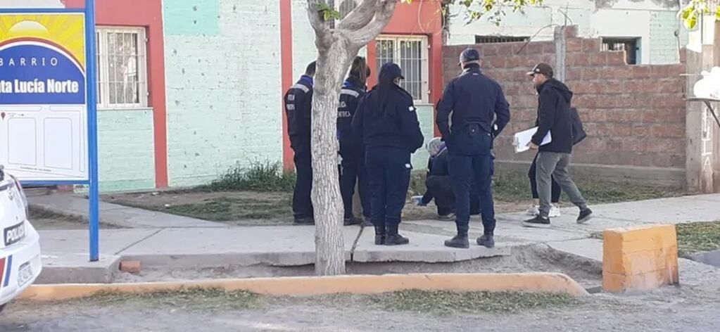 Un joven de 16 años fue apuñalado y murió. Foto Tiempo de San Juan