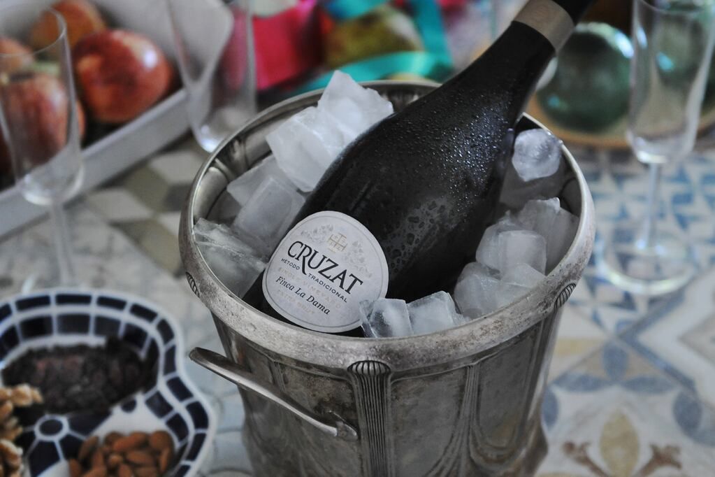 El espumante premiado.