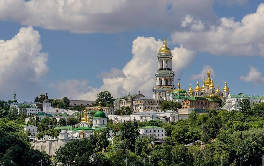 Monasterio de las Cuevas de Kiev, centro del conflicto con la IOU luego del arresto del Abad el pasado sábado.