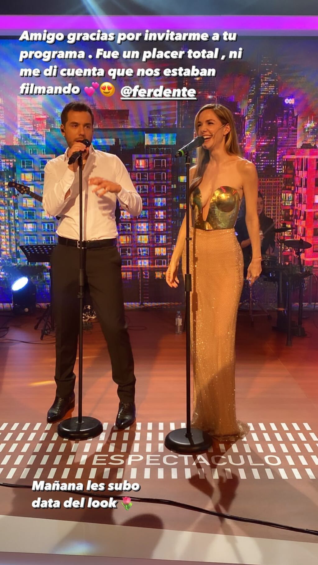 Julieta Nair Calvo en Noche al Dente.