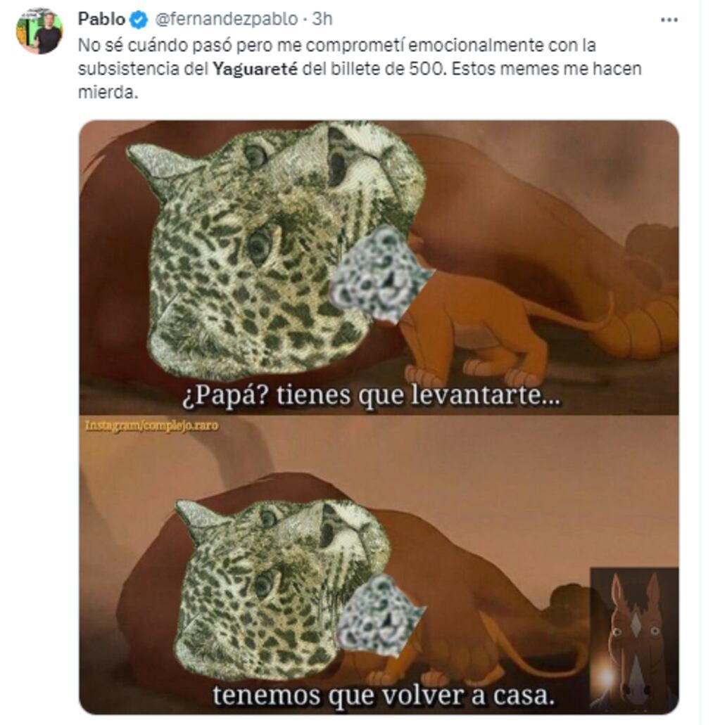 Los mejores memes, luego de que el dólar blue pasara los 500 pesos.