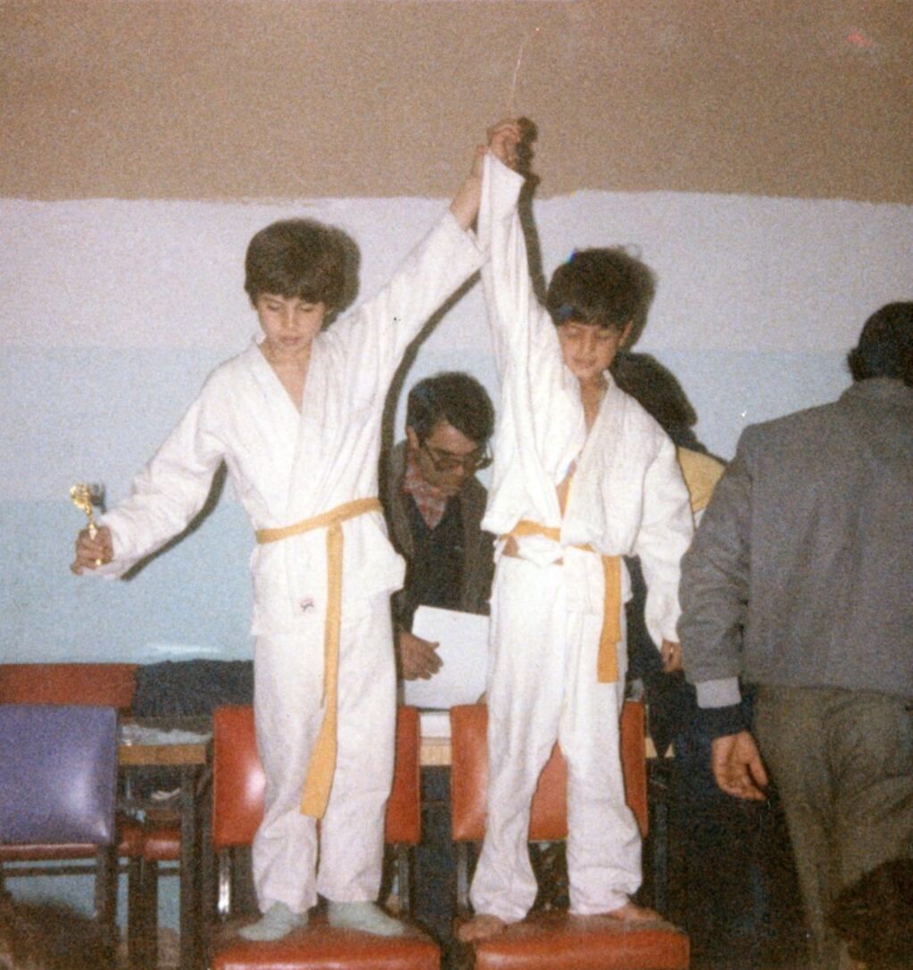 Orrego practicaba judo desde muy chico. Foto: Instagram / @drmarorrego