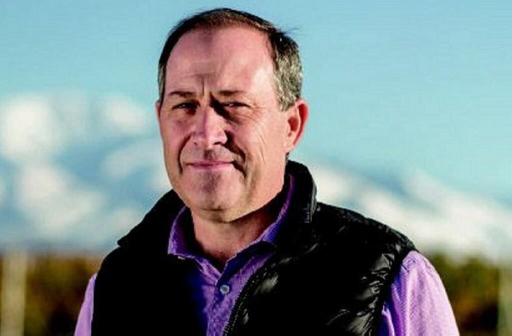 Edgardo Del Pópolo, uno de los enólogos que hizo el vino premiado.