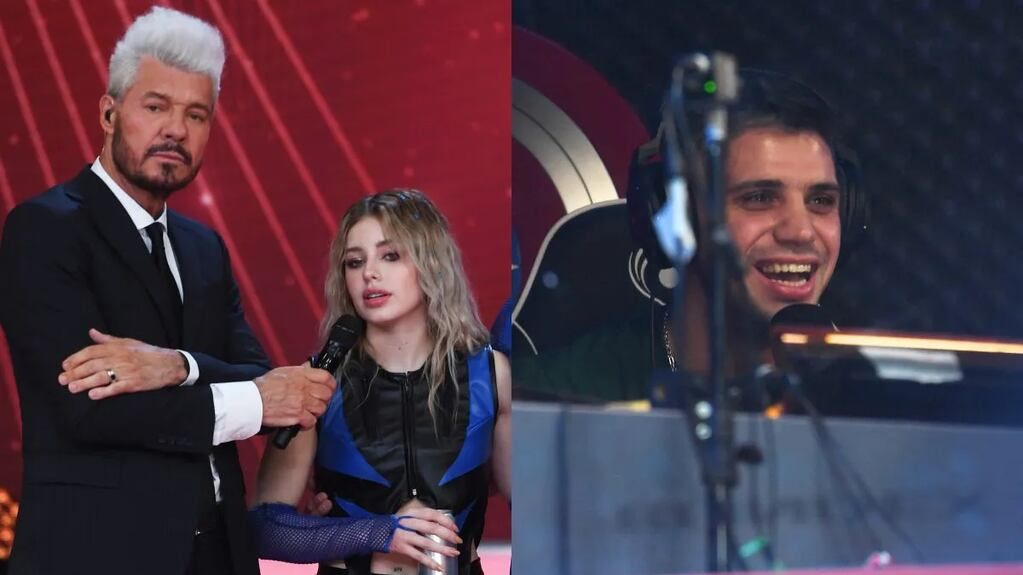 Coti y Alexis se tiraron flores en pleno directo.