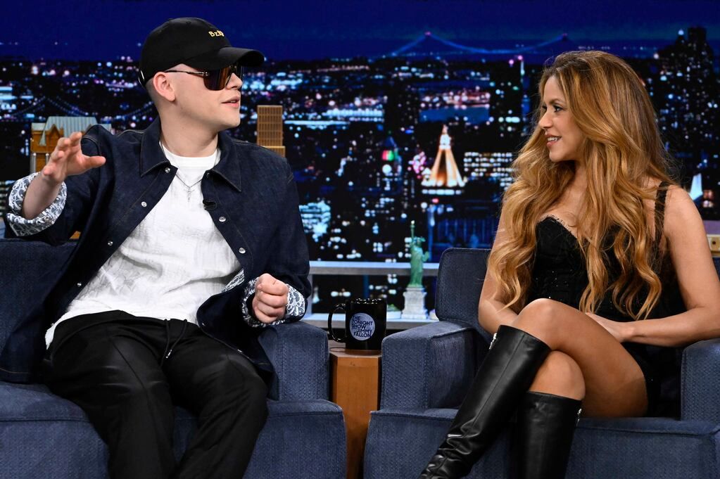 El argentino brilló en la televisión estadounidense (Prensa Bizarap).