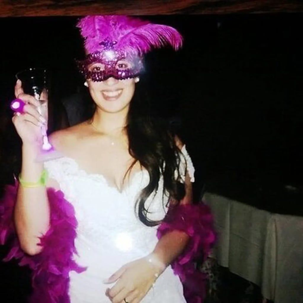 Así luce la amiga de la infancia de Messi. Foto TN