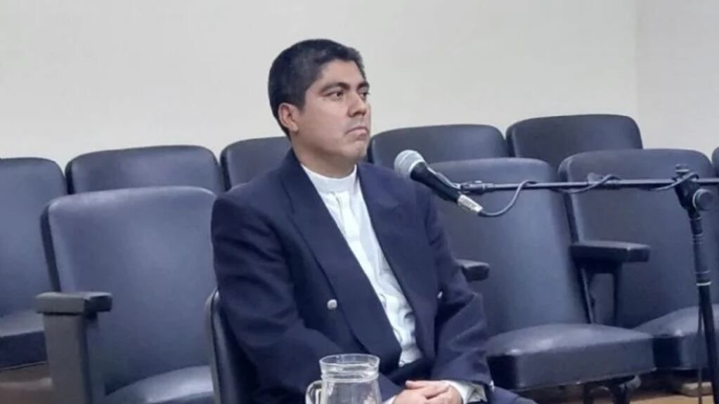 El cura Walter Bustos, presunto abusador.