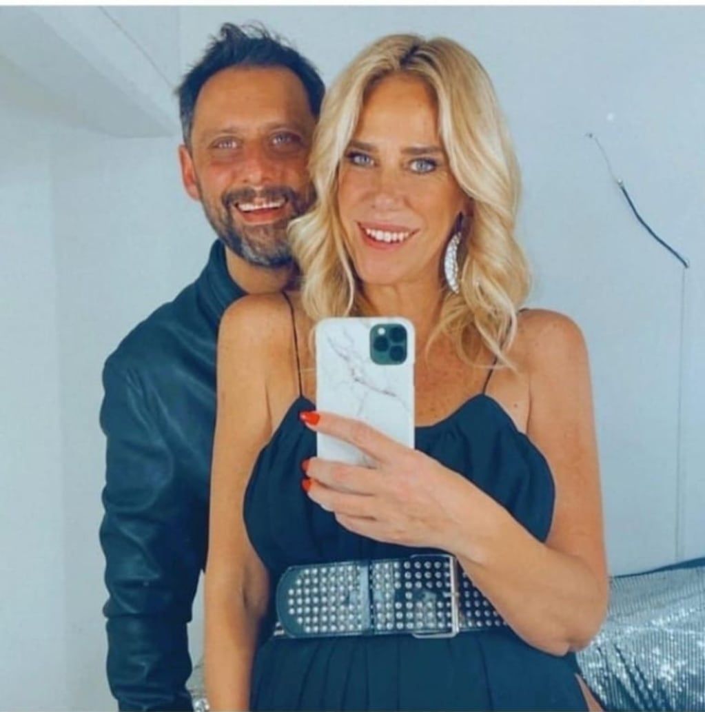 Marcela Baños y su novio Pablo Visiconde