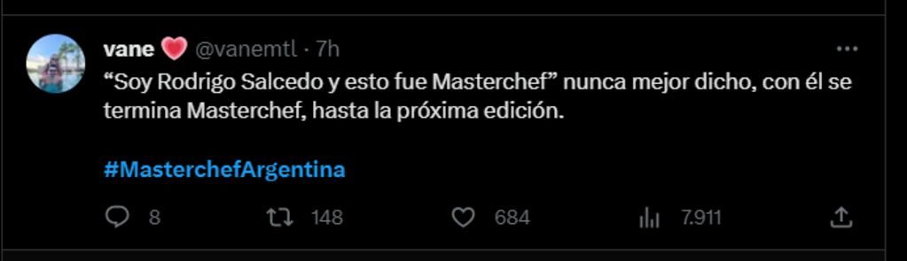 Enojo en las redes sociales porque no está Rodrigo en la final