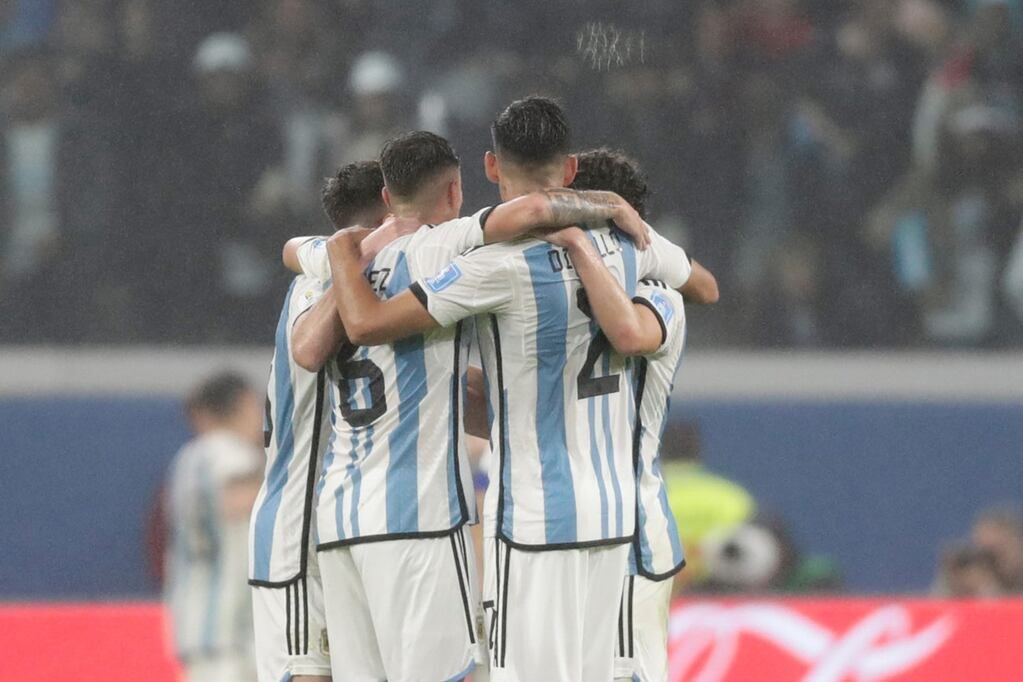 Argentina arrancó ganando en el Mundial Sub 20. (AP)